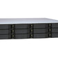 QNAP TL-R1200S-RP Boîtier de disques de stockage Boîtier disque dur/SSD Noir, Gris 2.5/3.5"