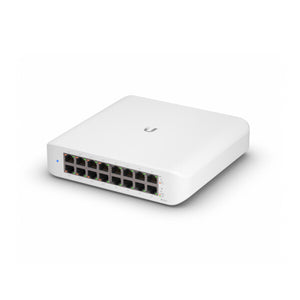 Ubiquiti UniFi Switch Lite 16 PoE L2 Gigabit Ethernet (10/100/1000) Connexion Ethernet, supportant l'alimentation via ce port (PoE) Blanc