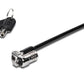 Kensington K65042EUM câble antivol Noir, Argent