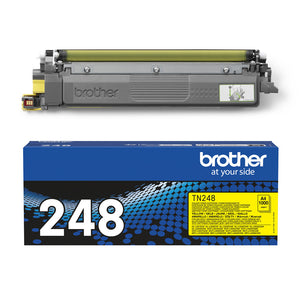 Brother TN-248Y Cartouche de toner 1 pièce(s) Original Jaune