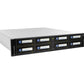 Overland-Tandberg O-T RDX QuikStation 8 RM, 4 baies, 2x 10 Go Ethernet, baie de lecteur amovible, montage en rack 2U