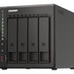 QNAP TS-453E NAS Tower Intel® Celeron® J6412 8 Go 0 To QNAP QTS Noir