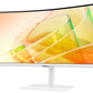 Samsung S65TC écran plat de PC 86,4 cm (34") 3440 x 1440 pixels UltraWide Quad HD LED Blanc