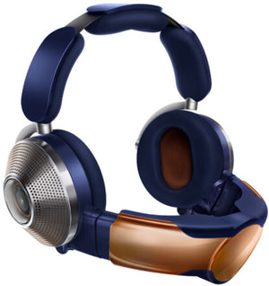 Dyson Zone Absolute+ Casque Avec fil &sans fil Arceau Appels/Musique Bluetooth Bleu, Cuivre