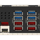 GIGABYTE Carte mère Z890 AORUS MASTER - Prend en charge les processeurs Intel Core Ultra (Série 2), VRM à 18+1+2 phases, jusqu'à 9500MHz DDR5 (OC), 2xPCIe 5.0 + 3xPCIe 4.0, Wi-Fi 7, LAN 10GbE, Thunderbolt 4