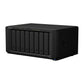 Synology DiskStation DS1821+ serveur de stockage NAS Tower Ryzen Embedded V1500B 4 Go DDR4 0 To DiskStation Manager Noir