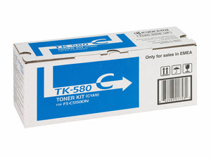 KYOCERA TK-580C Cartouche de toner 1 pièce(s) Original Cyan