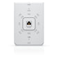 Ubiquiti Unifi 6 In-Wall 4800 Mbit/s Blanc Connexion Ethernet, supportant l'alimentation via ce port (PoE)