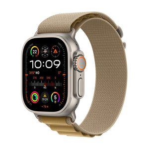 Apple Watch Ultra 2 (2024) natural titanium 49mm 4G tan alpine loop Size M_61733.jpg