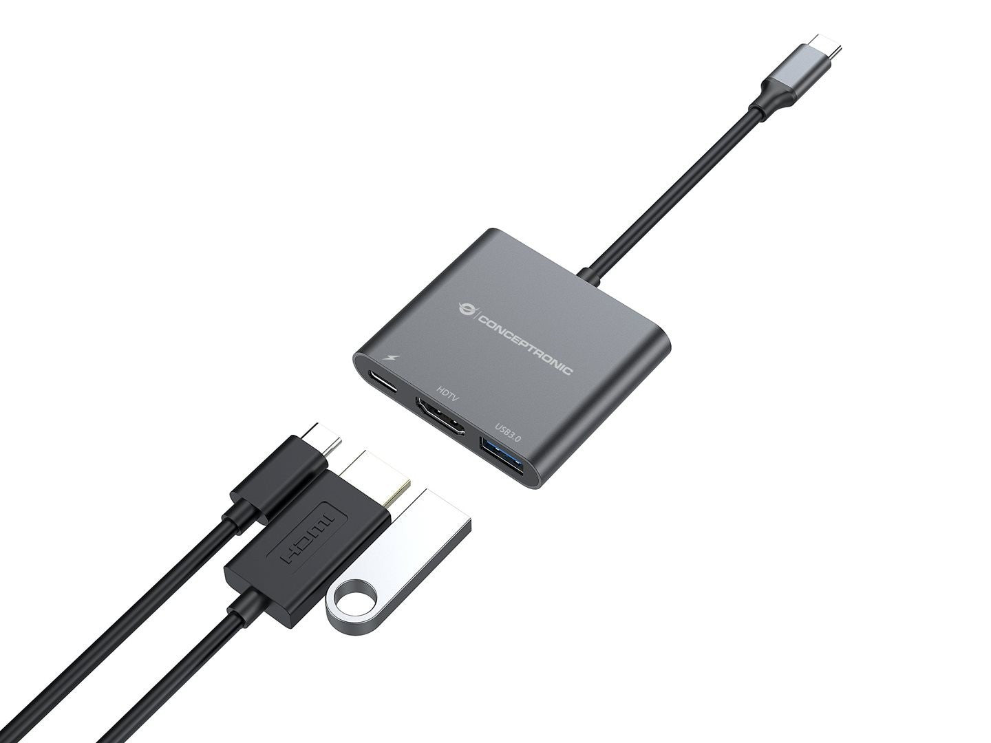 Adapter USB-C HDMI, USB 3.0, USB-C PD (St/Bu) 15cm_47681.jpg