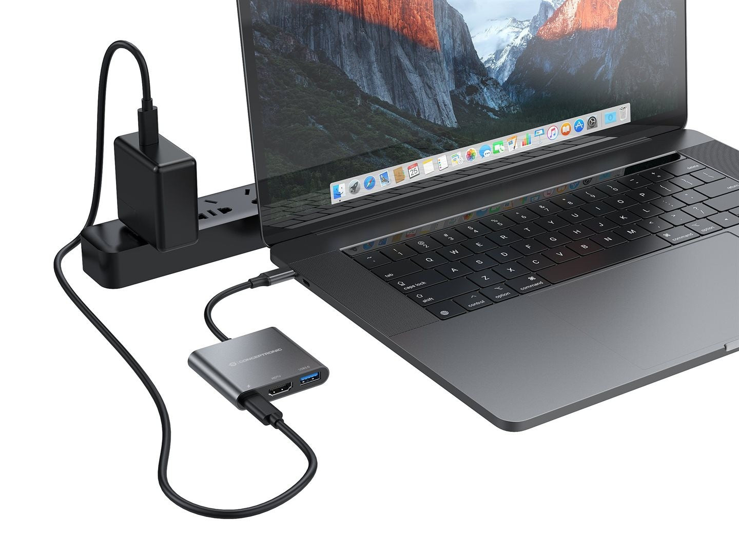 Adapter USB-C HDMI, USB 3.0, USB-C PD (St/Bu) 15cm_47683.jpg