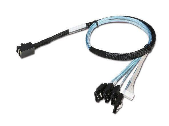 Chenbro OCR Kabel HD Mini-SAS to 4x SATA 0.6m_54369.jpg
