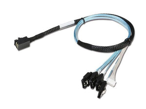 Chenbro OCR Kabel HD Mini-SAS to 4x SATA 0.6m_54369.jpg