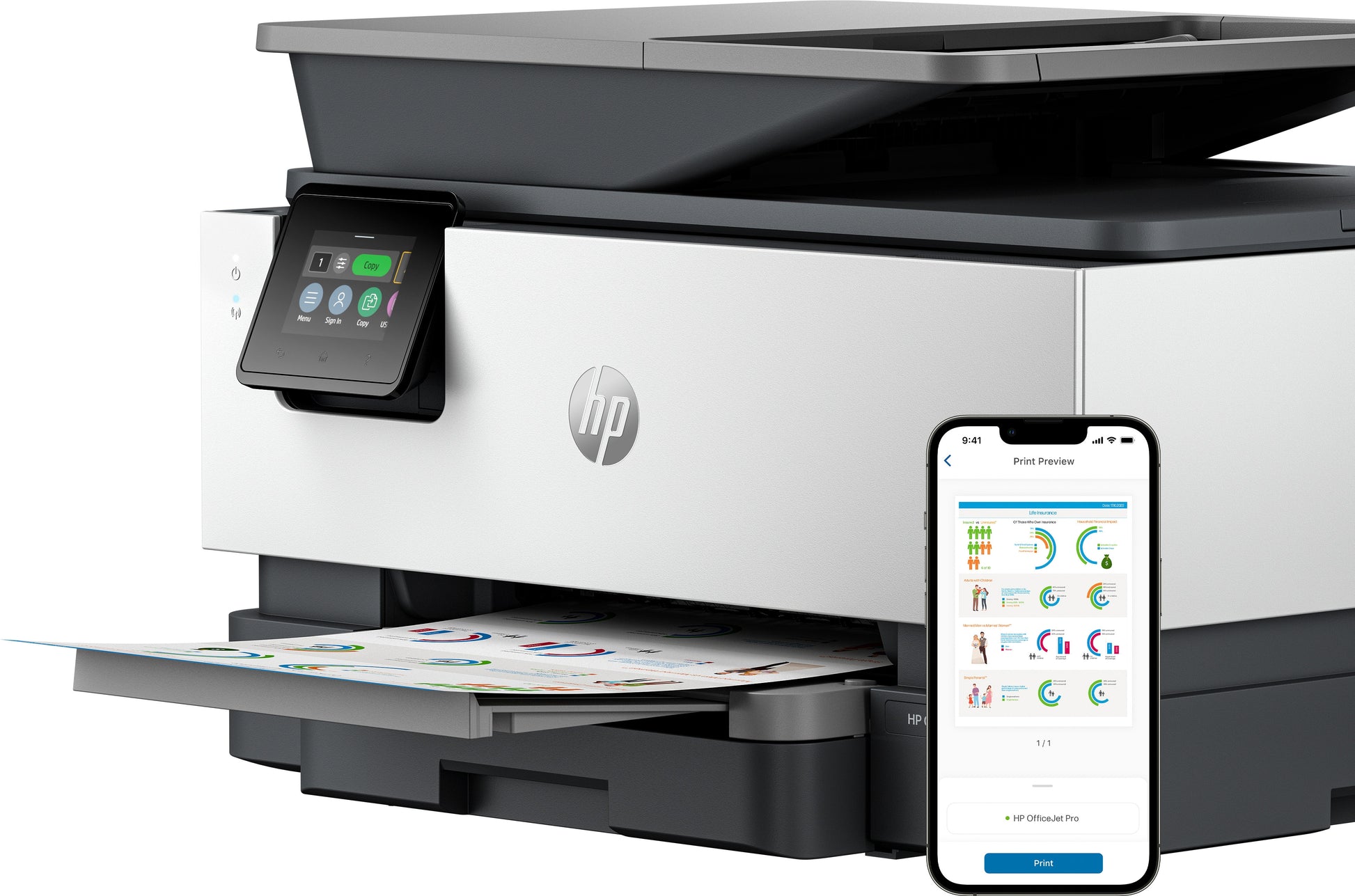 HP OfficeJet Pro 9120b All-in-One (4in1) Farbtintenstrahldrucker, Drucken, Kopieren, Scanne_63560.jpg