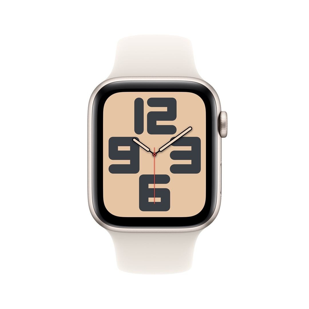 Apple Watch SE (2024) starlight aluminium 44mm starlight sport band Size M/L_61665.jpg