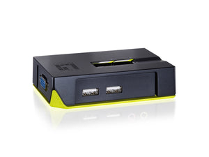 LevelOne KVM-Switch 2 PC VGA+USB Black Edition_65954.jpg
