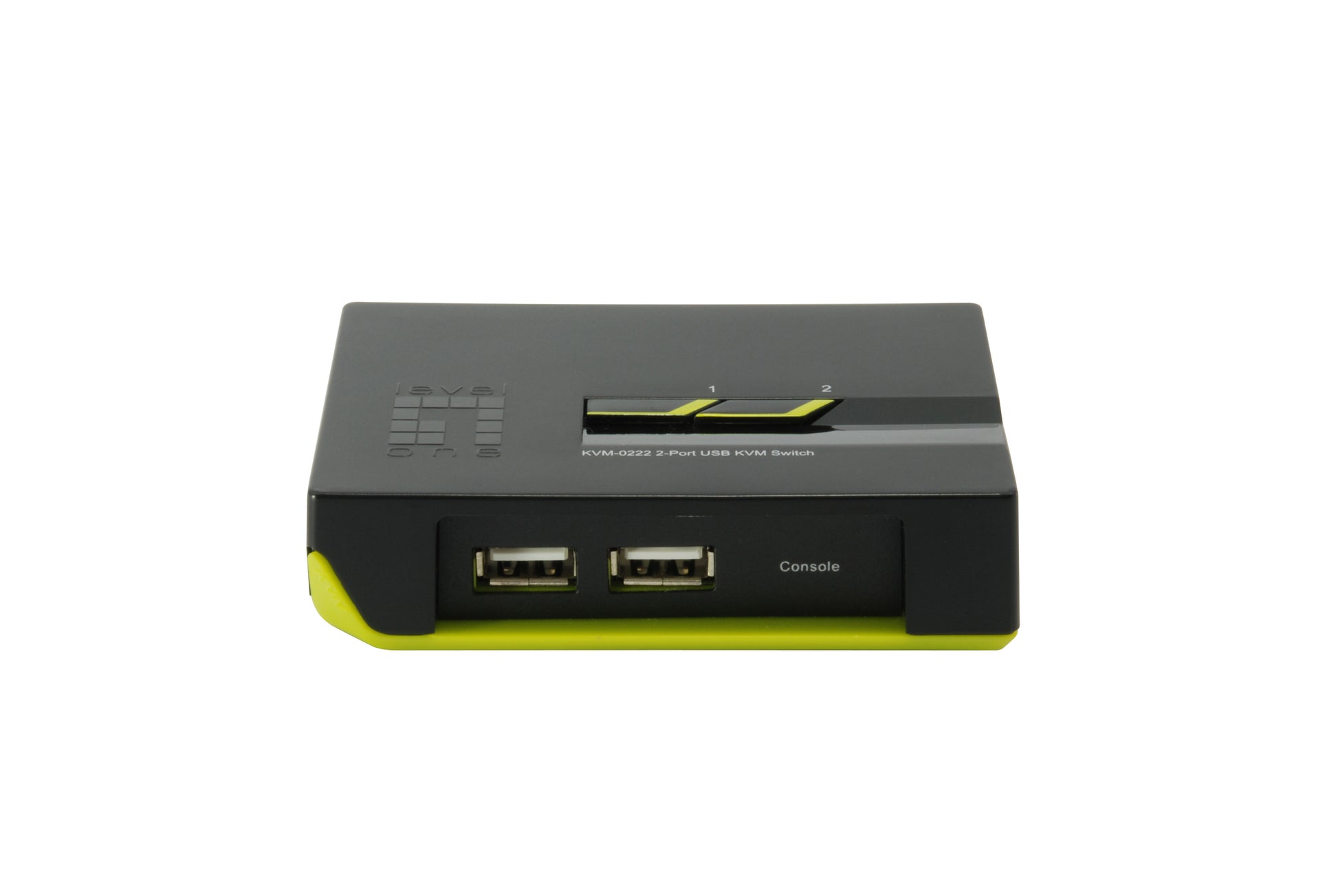 LevelOne KVM-Switch 2 PC VGA+USB Black Edition_65957.jpg