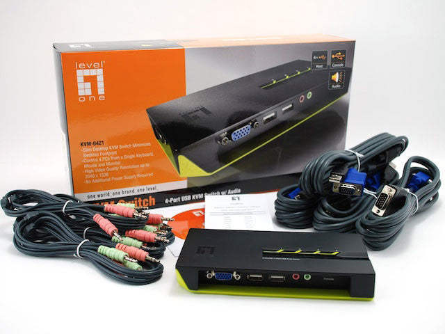LevelOne KVM-Switch 4 PC VGA+USB+Audio_72948.jpg
