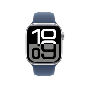 Apple Watch Series 10 silver aluminium 42mm 4G denim sport band Size S/M_76372.jpg