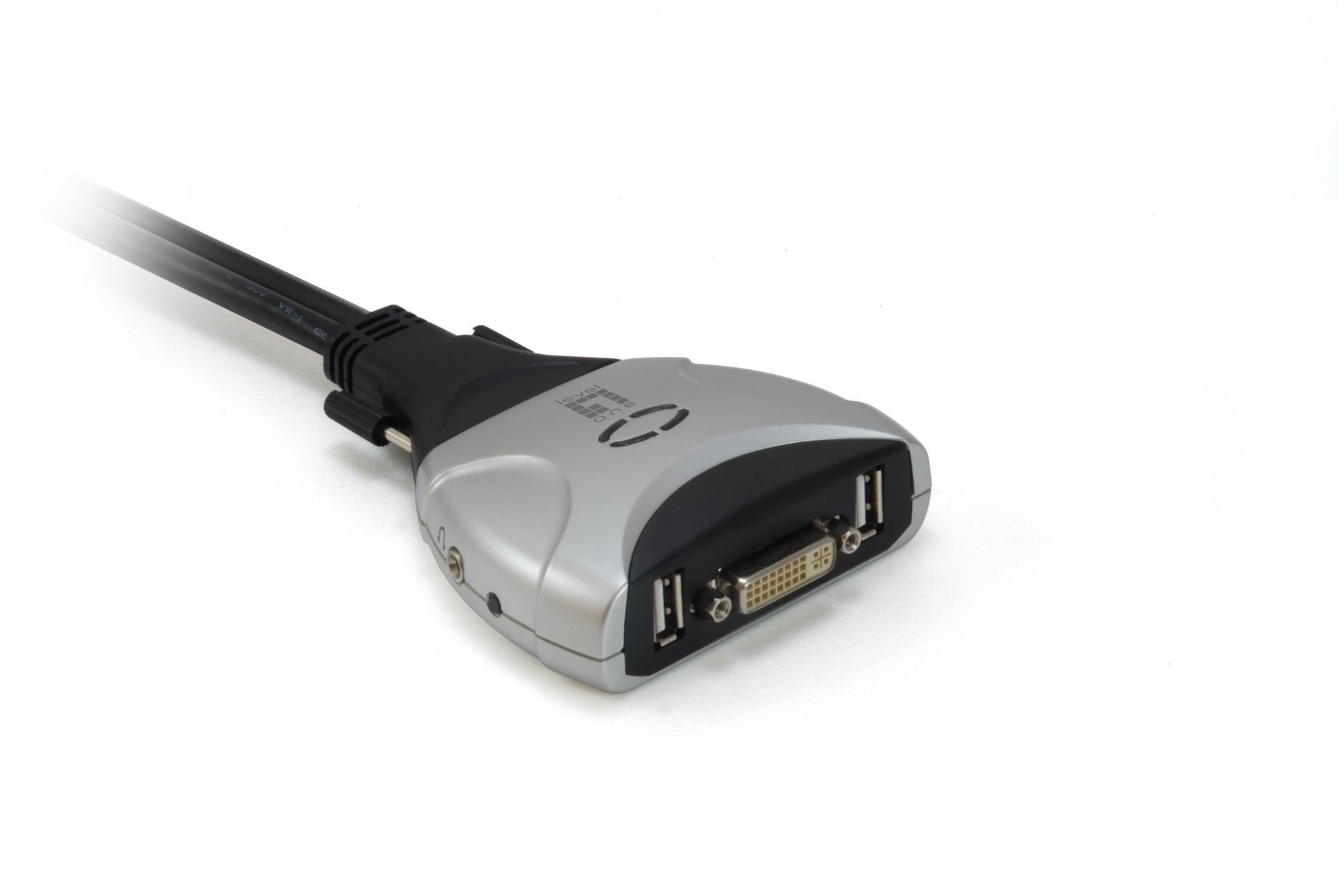 YY LevelOne KVM-Switch 2 PC DVI+USB+Audio +++_72962.jpg