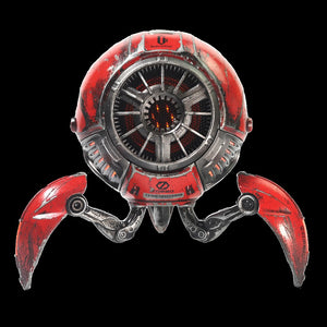 Zoeao GravaStar H Bluetooth Speaker war-damaged red Limited Edition_62685.jpg