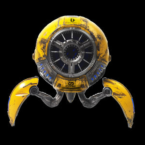 Zoeao GravaStar H Bluetooth Speaker war-damaged yellow Limited Edition_62495.jpg