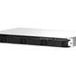QNAP TS-464eU NAS Rack (1 U) Intel® Celeron® N5095 8 Go DDR4 0 To QNAP Turbo System Aluminium, Noir