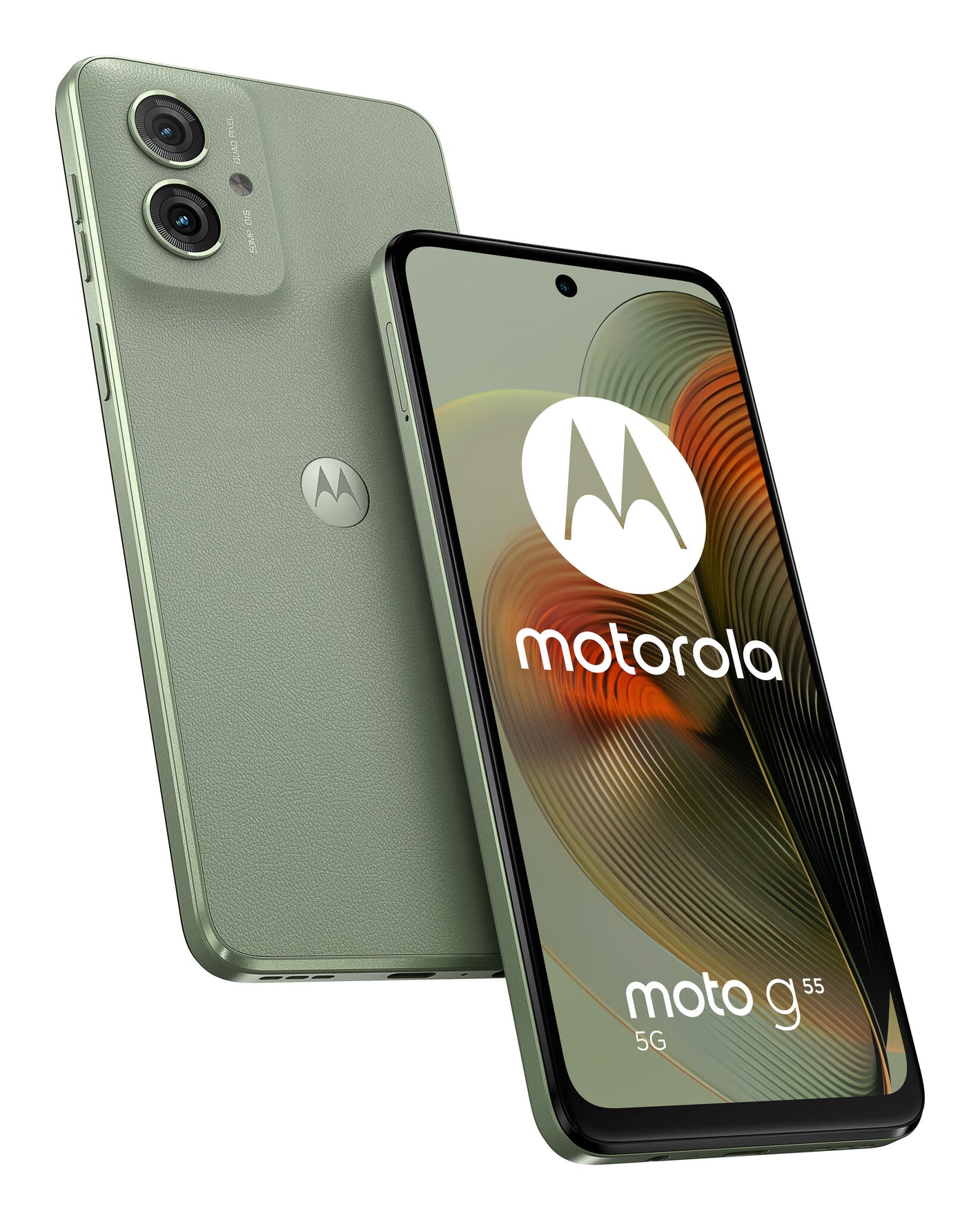 Motorola moto g55 5G 16,5 cm (6.49") Double SIM Android 14 USB Type-C 8 Go 256 Go 5000 mAh Vert