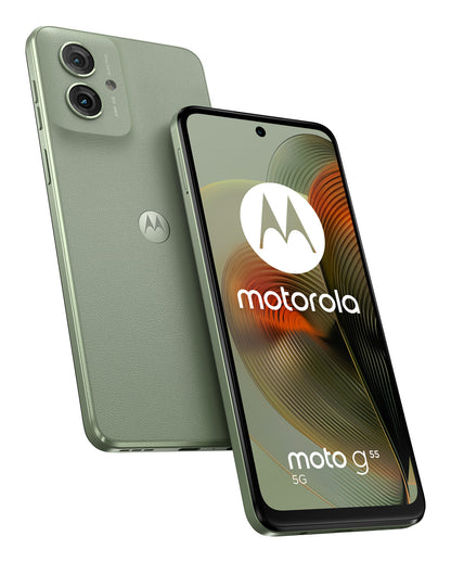 Motorola moto g55 5G 16,5 cm (6.49") Double SIM Android 14 USB Type-C 8 Go 256 Go 5000 mAh Vert
