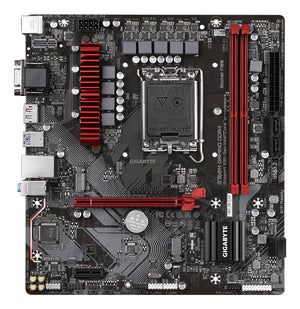 GIGABYTE B760M GAMING DDR4 Carte Mère - Prend en charge les processeurs Intel Core de 14e génération, VRM numérique 6+2+1 phases, jusqu'à 5333MHz DDR4 (OC), 2xPCIe 4.0 M.2, LAN 2.5GbE, USB 3.2 Gen1