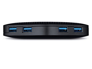 TP-Link UH400 hub & concentrateur USB 3.2 Gen 1 (3.1 Gen 1) Type-A 5000 Mbit/s Noir