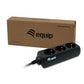 Equip 333280 multiprise 1,1 m 3 sortie(s) CA Noir