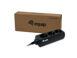 Equip 333280 multiprise 1,1 m 3 sortie(s) CA Noir