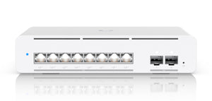 Ubiquiti UniFi Pro XG 8 PoE Géré L2/L3 10G Ethernet (100/1000/10000) Connexion Ethernet, supportant l'alimentation via ce port (PoE) Gris