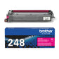 Brother TN-248M Cartouche de toner 1 pièce(s) Original Magenta