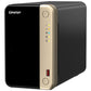 QNAP TS-264 NAS Tower Intel® Celeron® N5095 8 Go 0 To QNAP QTS Noir, Or