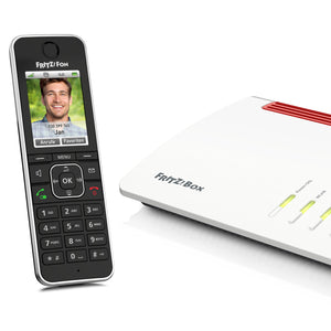 Fon FRITZ! C6 Téléphone DECT Identification de l'appelant Noir
