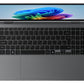 Samsung Galaxy Book5 360 Copilot+ PC Intel Core Ultra 7 256V Ordinateur portable 39,6 cm (15.6") Écran tactile Full HD 16 Go LPDDR5x-SDRAM 1 To SSD Wi-Fi 7 (802.11be) Windows 11 Home Gris