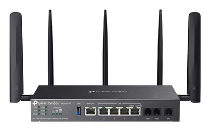 TP-Link Omada DR3650V-4G routeur sans fil Gigabit Ethernet Bi-bande (2,4 GHz / 5 GHz) Noir