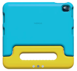 Nokia T10 Kids 20,3 cm (8") Housse Cyan, Jaune