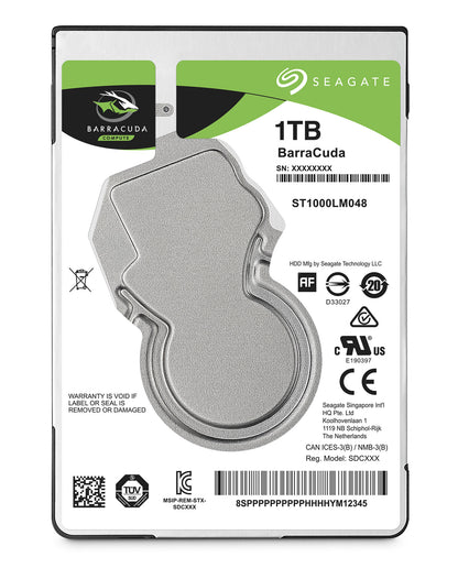 Seagate Barracuda 2.5" disque dur 1 To 5400 tr/min 128 Mo 2.5" Série ATA III