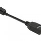 DeLOCK 65978 câble vidéo et adaptateur 0,15 m Mini DisplayPort DisplayPort Noir