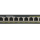 NETGEAR GS316PP Non-géré Gigabit Ethernet (10/100/1000) Connexion Ethernet, supportant l'alimentation via ce port (PoE) Noir