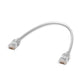 Ubiquiti UACC-Cable-Patch-EL-0.3M-W câble de réseau Translucide, Blanc 0,3 m Cat6