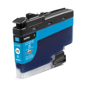 Brother LC426XLC - Cartouche d'encre XL transparente et durable - cyan