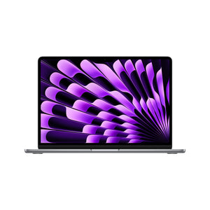 Apple MacBook Air Apple M M3 Ordinateur portable 34,5 cm (13.6") 16 Go 512 Go SSD Wi-Fi 6E (802.11ax) macOS Sonoma Gris