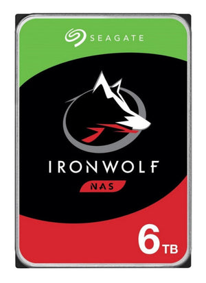 Seagate IronWolf ST6000VN001 disque dur 6 To 5400 tr/min 256 Mo 3.5" Série ATA III