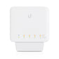 Ubiquiti UniFi USW‑FLEX Géré L2 Gigabit Ethernet (10/100/1000) Connexion Ethernet, supportant l'alimentation via ce port (PoE) Blanc