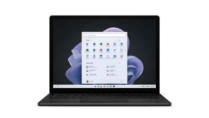 Microsoft Surface Laptop 5 Intel® Core™ i5 i5-1245U Ordinateur portable 34,3 cm (13.5") Écran tactile 8 Go LPDDR5x-SDRAM 256 Go SSD Wi-Fi 6 (802.11ax) Windows 11 Pro Allemand Noir