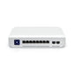 Ubiquiti UniFi Enterprise 8 PoE Géré L3 2.5G Ethernet (100/1000/2500) Connexion Ethernet, supportant l'alimentation via ce port (PoE) Acier inoxydable